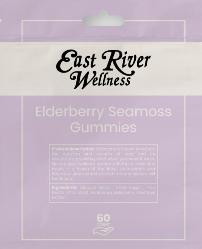 Elderberry Seamoss Gummies 60 count
