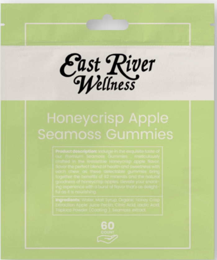 Seamoss Gummies Honeycrisp Apple 60 count