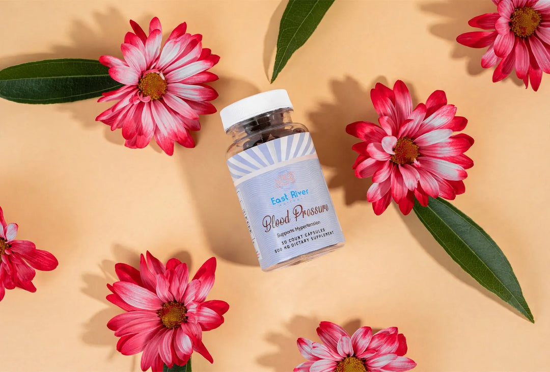 Circulation & Heart Wellness herbal supplement capsules by East River Wellness
